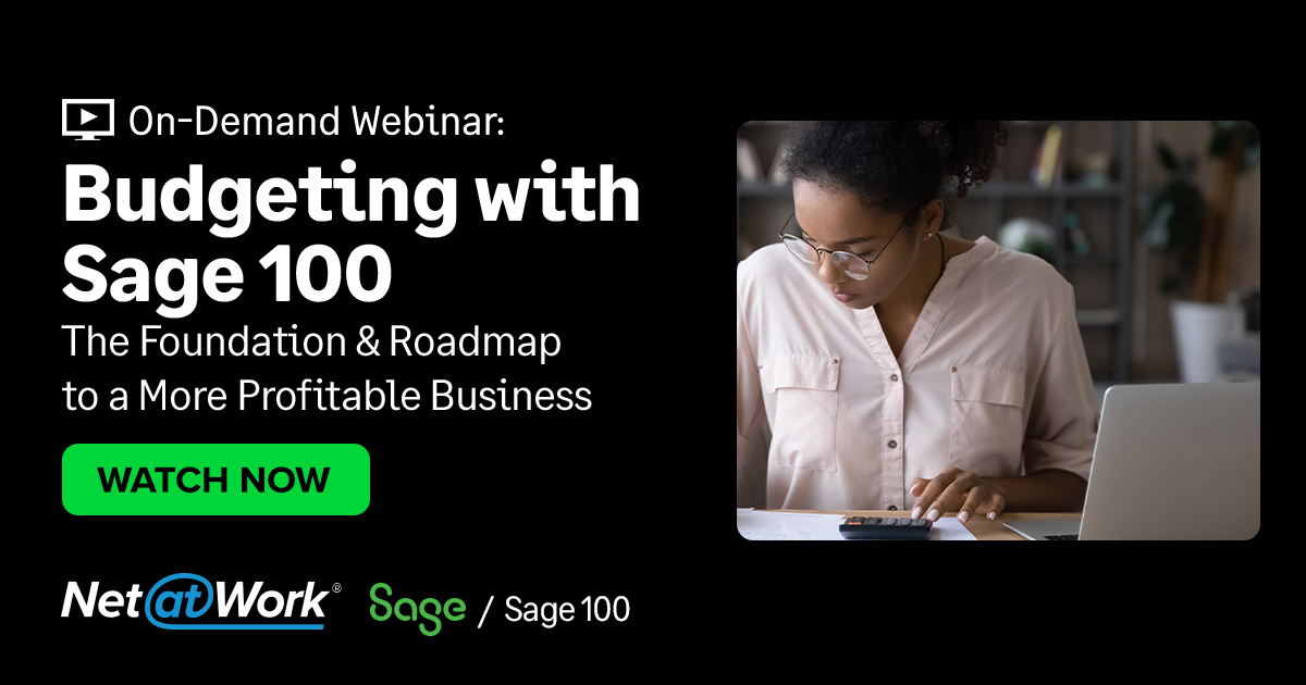 Take Control Of Your Budget Process With Sage Mas