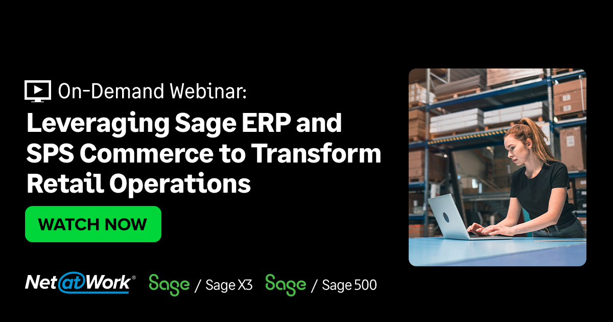 Sage X Sage Edi Integration With Sps Commerce Sage Erp