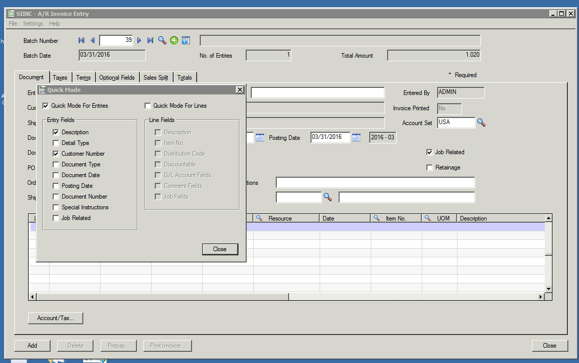 Sage 300 Tips: Look Up Payment Information & AP/AR Invoice Entry Quick Mode