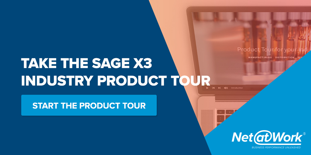 Industry Specific Sage X3 Web Demos - Product Tours