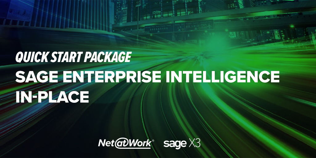 Sage X3 Tips: Sage Enterprise Intelligence In-Place - Quick Start Package