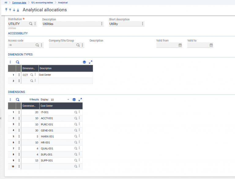 Sage X3 Tips & Tips: How to Use Analytical Allocation in Sage X3