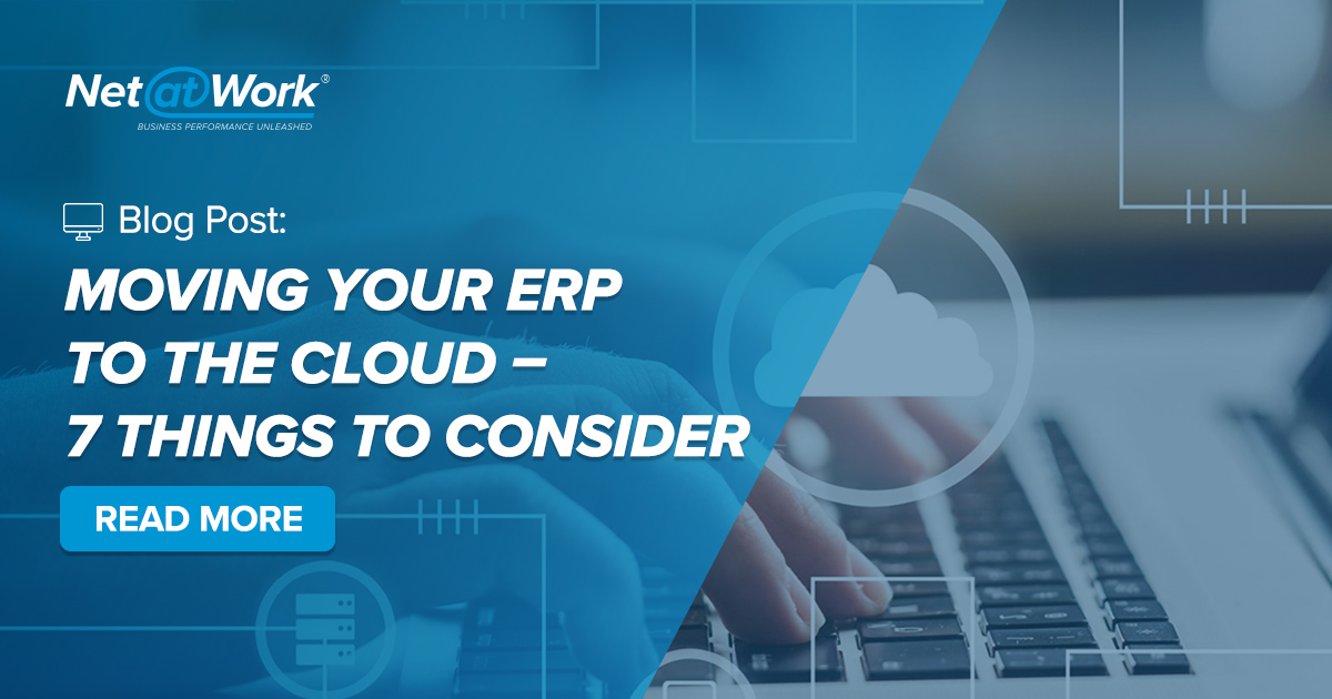 Moving Your ERP to the Cloud – 7 Things to Consider - Cloud Hosted ERP ...