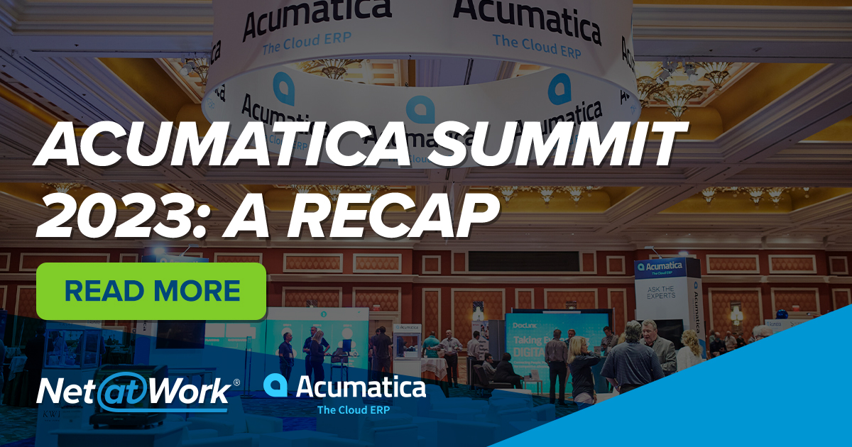 Acumatica Summit 2023 A Recap Acumatica Cloud ERP for Distribution