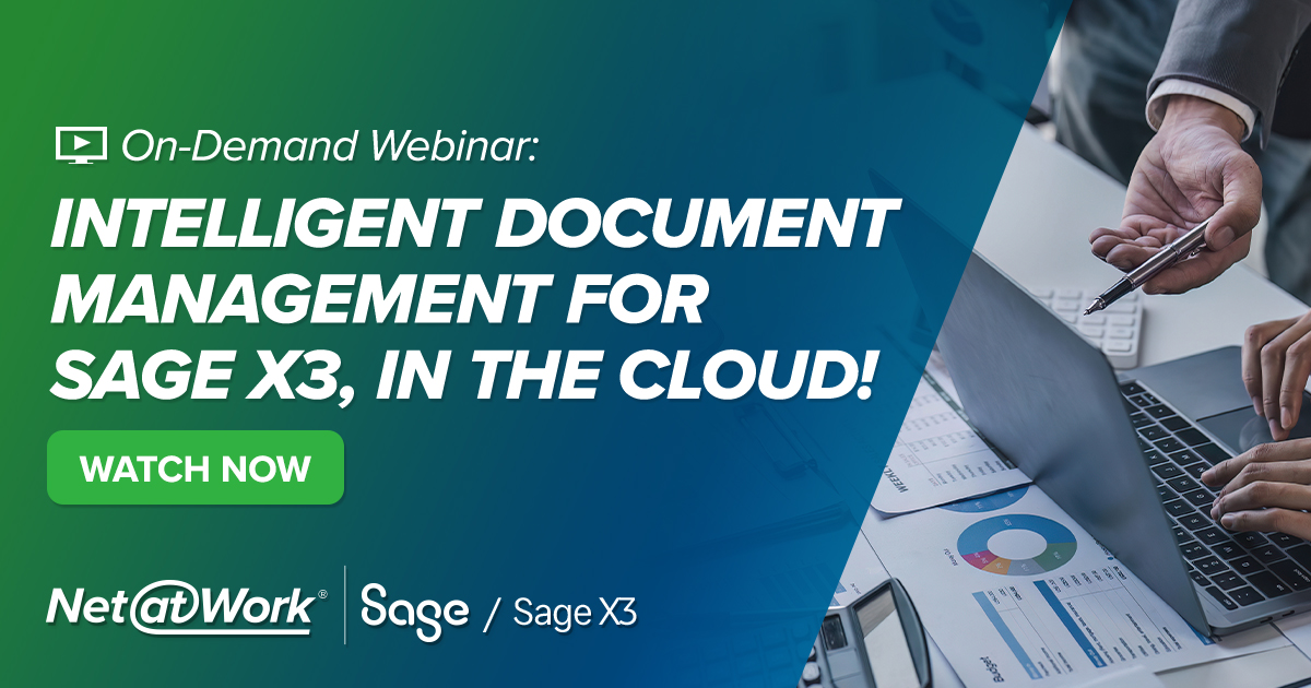 Intelligent Document Management For Sage X In The Cloud