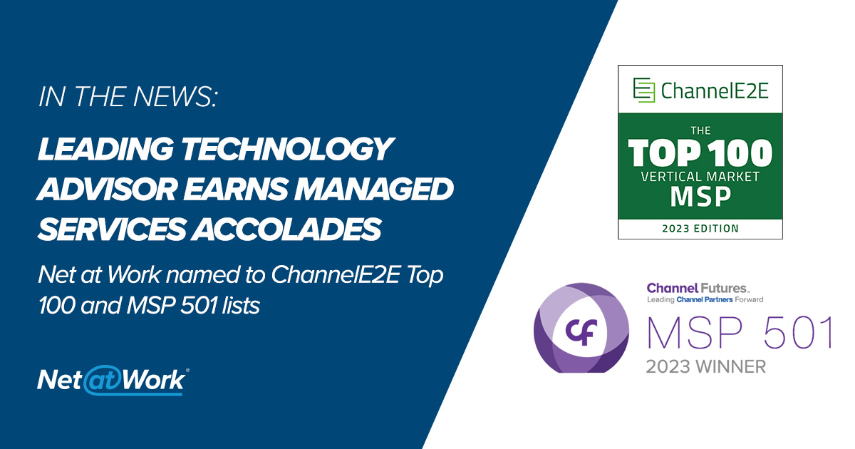 2022 ChannelE2E Top 100 Vertical MSPs