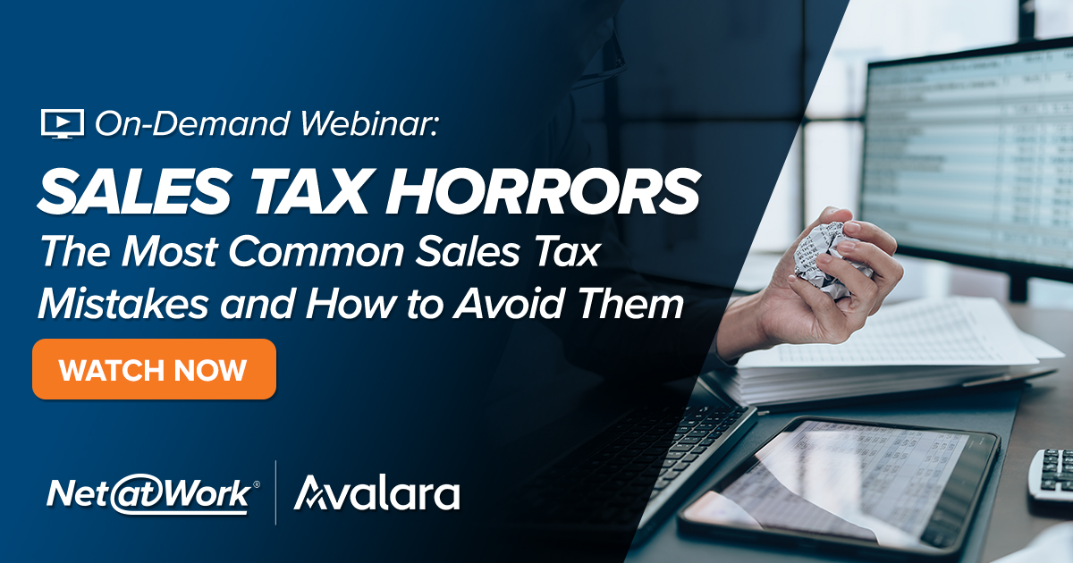 Sales Tax Horrors The Most Common Sales Tax Mistakes And How To Avoid Them